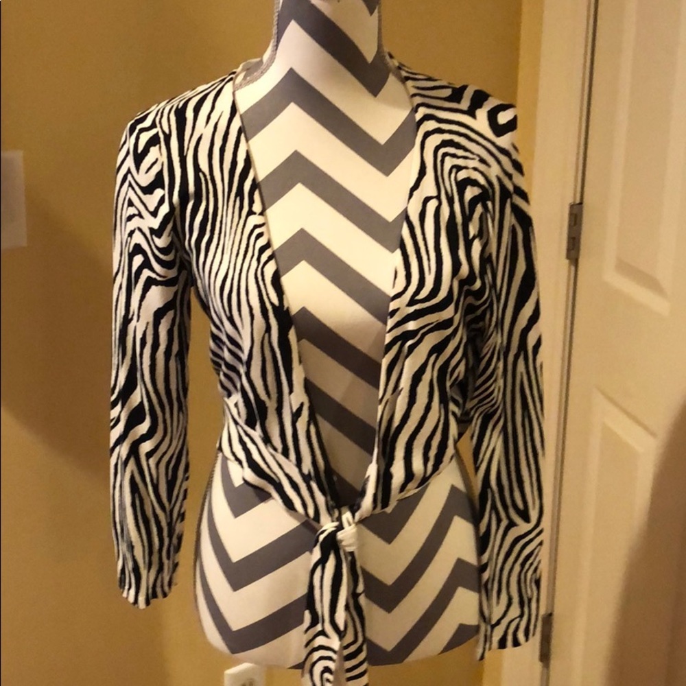 Zebra shrug